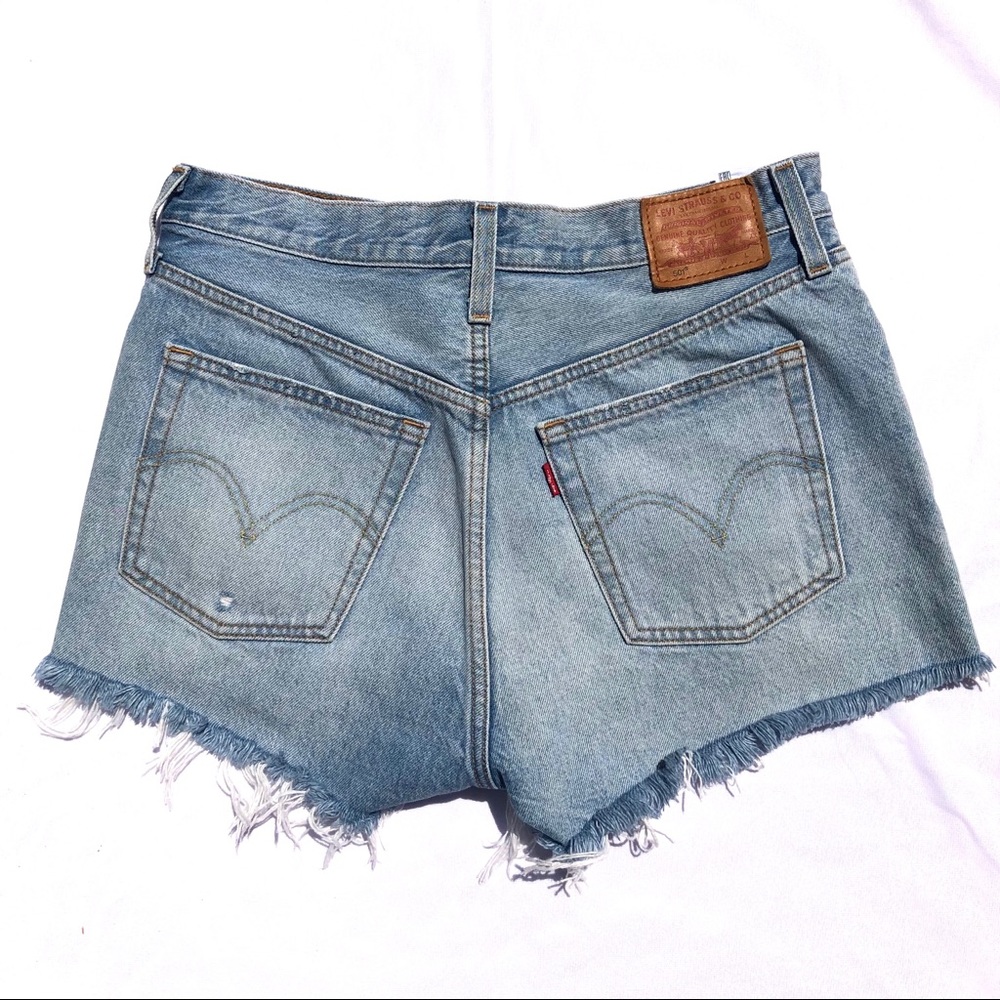Levi’s 501 Light Wash Shorts